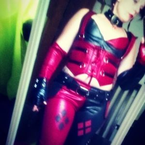 Hot Topic Harlequin Cosplay Costume
